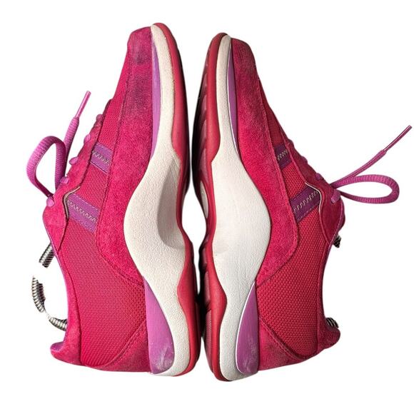 Dansko Shayla Womens US 7.5-8 EU 38 Pink Purple Leather Lace Up Comfort Sneakers - Picture 12 of 13